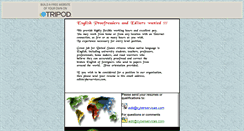Desktop Screenshot of englishteam.tripod.com