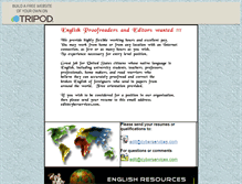 Tablet Screenshot of englishteam.tripod.com