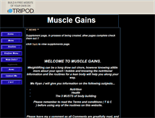Tablet Screenshot of musclegains.tripod.com
