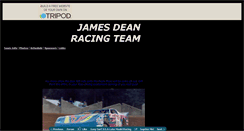 Desktop Screenshot of jamesdeanracing.tripod.com