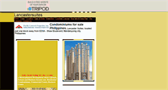 Desktop Screenshot of lancastersuites.tripod.com
