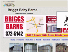 Tablet Screenshot of briggsbarns.tripod.com
