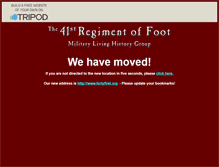 Tablet Screenshot of fortyfirst.tripod.com