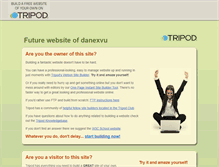 Tablet Screenshot of danexvu.tripod.com