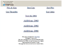 Tablet Screenshot of lipprint.tripod.com