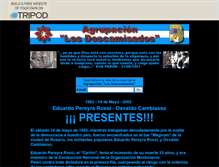 Tablet Screenshot of descamisados.tripod.com