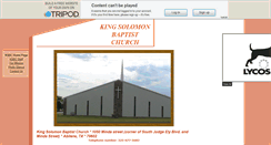 Desktop Screenshot of kingsolomon15.tripod.com