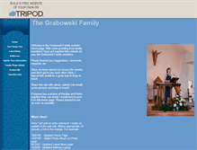 Tablet Screenshot of grabowskifamily.tripod.com