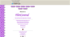 Desktop Screenshot of flirtcentral.tripod.com