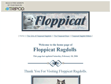 Tablet Screenshot of floppicat.tripod.com
