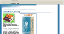 Desktop Screenshot of consortiumpublishing.tripod.com