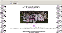 Desktop Screenshot of bunnyslippers.tripod.com
