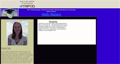 Desktop Screenshot of hollymaziarz.tripod.com