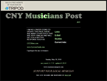 Tablet Screenshot of cnymusicianspost.tripod.com