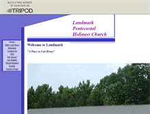 Tablet Screenshot of landmarkphchurch.tripod.com