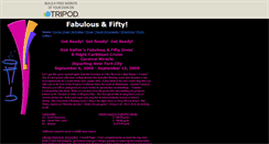 Desktop Screenshot of fabulousandfifty.tripod.com