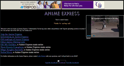 Desktop Screenshot of animeexpress.tripod.com