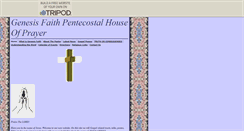 Desktop Screenshot of genesisfaith.tripod.com