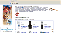 Desktop Screenshot of generatorgearshop.tripod.com
