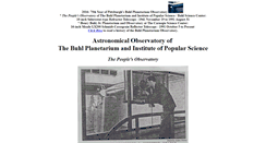 Desktop Screenshot of buhlplanetarium2.tripod.com