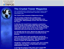 Tablet Screenshot of crystaltowermagazine.tripod.com