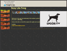 Tablet Screenshot of lilafeng.tripod.com