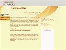 Tablet Screenshot of normasclay.tripod.com