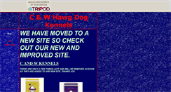 Desktop Screenshot of candwhawgdogkennels.tripod.com