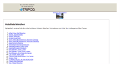 Desktop Screenshot of hotelliste-muenchen.tripod.com