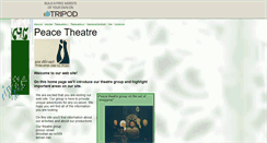 Desktop Screenshot of peacetheatre.tripod.com