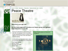 Tablet Screenshot of peacetheatre.tripod.com