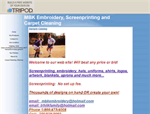 Tablet Screenshot of mbkdesignsil.tripod.com