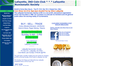 Desktop Screenshot of lafayettecoinclub.tripod.com