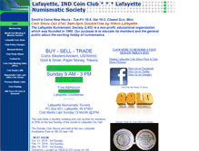 Tablet Screenshot of lafayettecoinclub.tripod.com