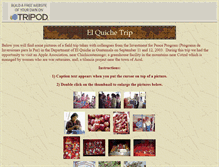 Tablet Screenshot of elquichetrip01.tripod.com