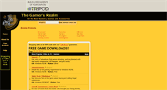 Desktop Screenshot of gamesrealmgalore.tripod.com