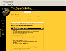 Tablet Screenshot of gamesrealmgalore.tripod.com