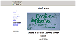 Desktop Screenshot of createanddiscover.tripod.com