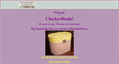 Desktop Screenshot of checkerbeads.tripod.com