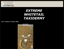 Tablet Screenshot of extremewhitetail.tripod.com