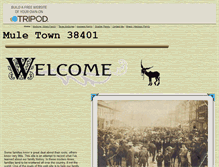Tablet Screenshot of muletown38401.tripod.com