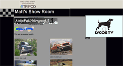 Desktop Screenshot of mattscarshow.tripod.com