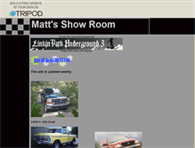 Tablet Screenshot of mattscarshow.tripod.com