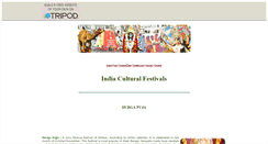 Desktop Screenshot of indiafestivals.tripod.com