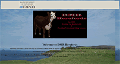 Desktop Screenshot of dmrherefords.tripod.com