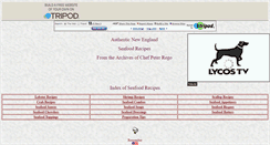 Desktop Screenshot of lobster-recipes.tripod.com