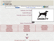 Tablet Screenshot of lobster-recipes.tripod.com