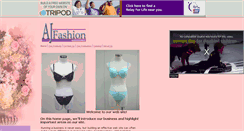 Desktop Screenshot of ajfashion.tripod.com