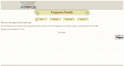 Desktop Screenshot of fergie34.tripod.com