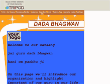 Tablet Screenshot of dadabhagwan.tripod.com